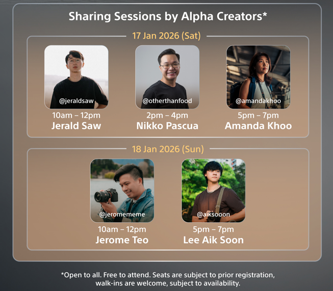 Experience Event Alpha Creators